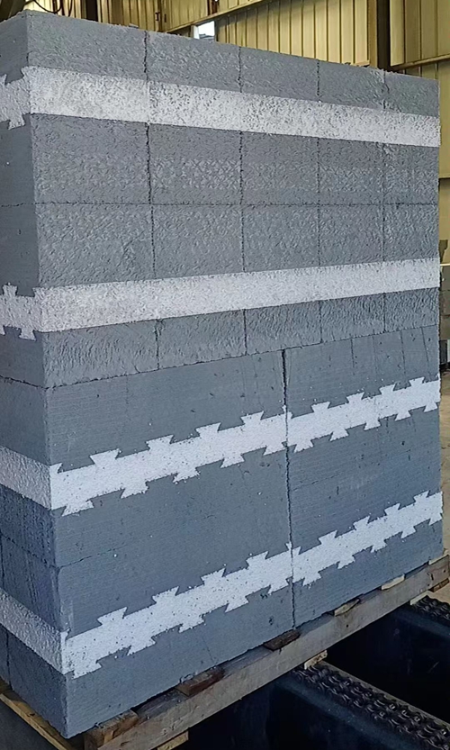 夹芯复合保温砌块